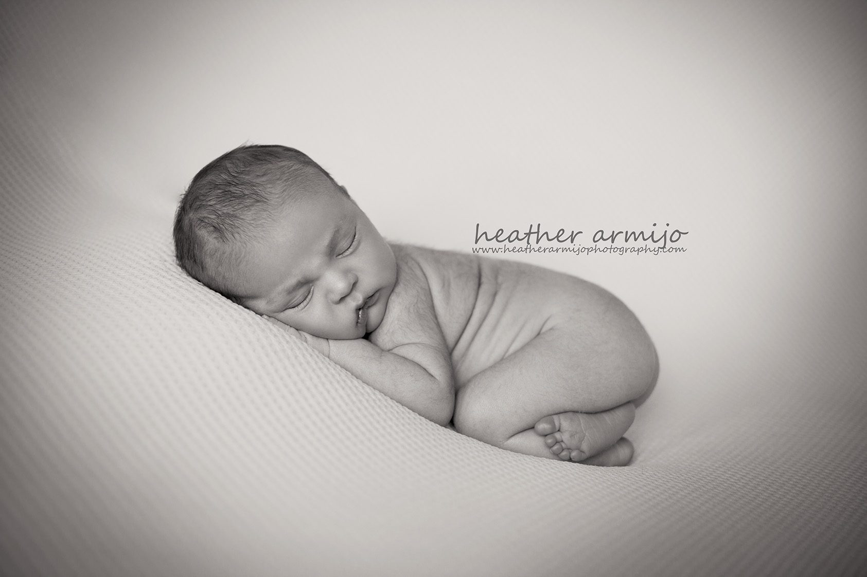 sleepy newborn baby boy at katy texas photography