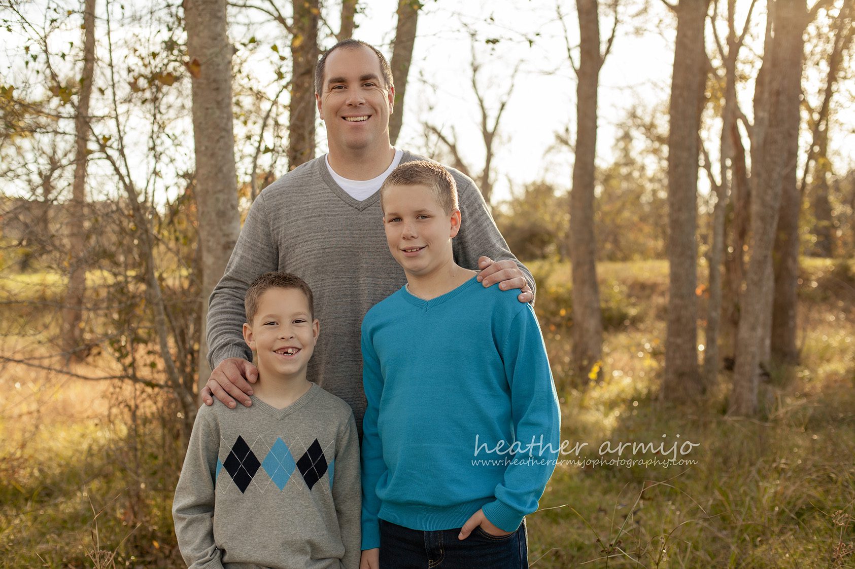 family at sunset in katy texas photographer