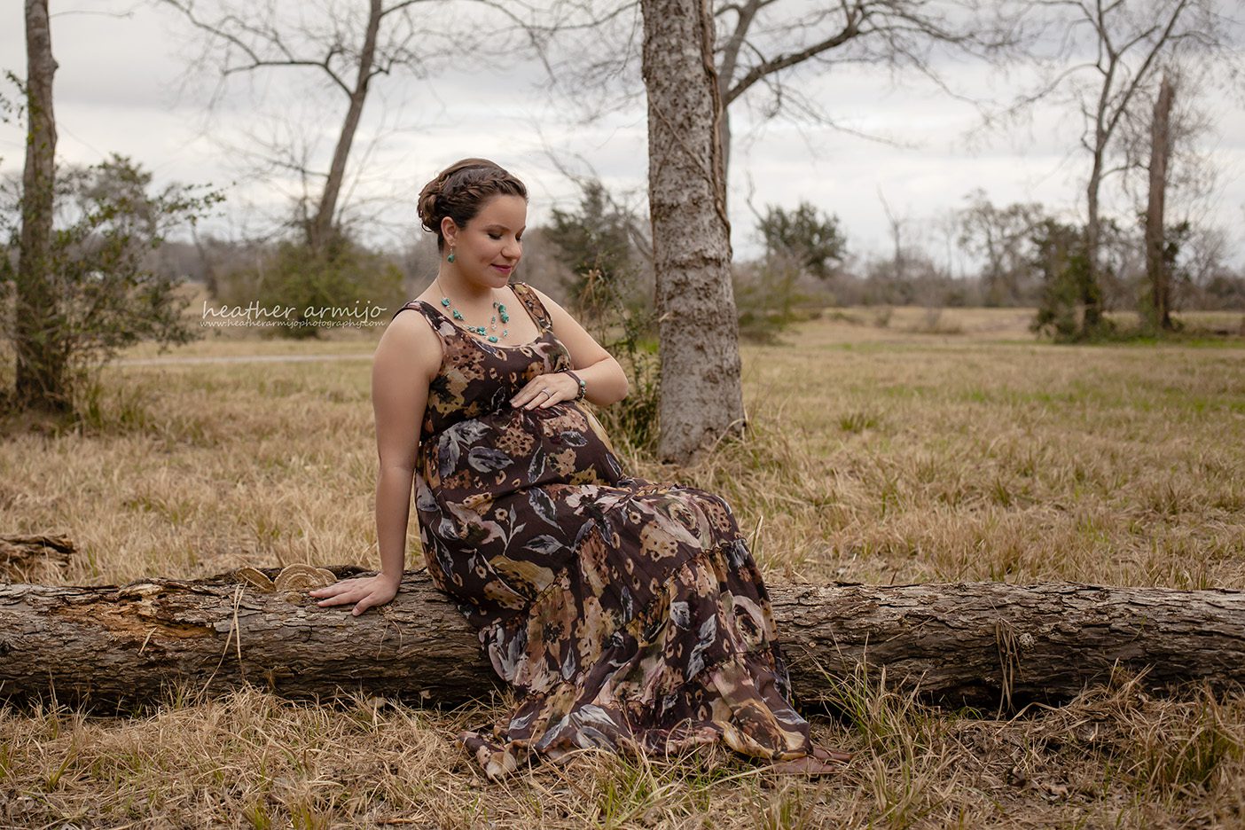 maternity portrait in katy texas
