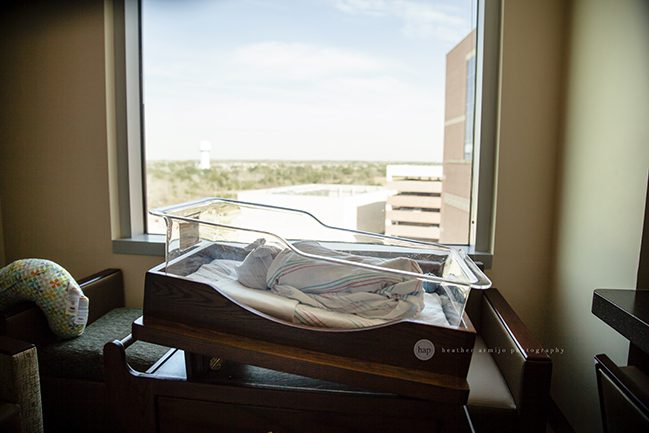 hospital newborn baby photographer katy texas