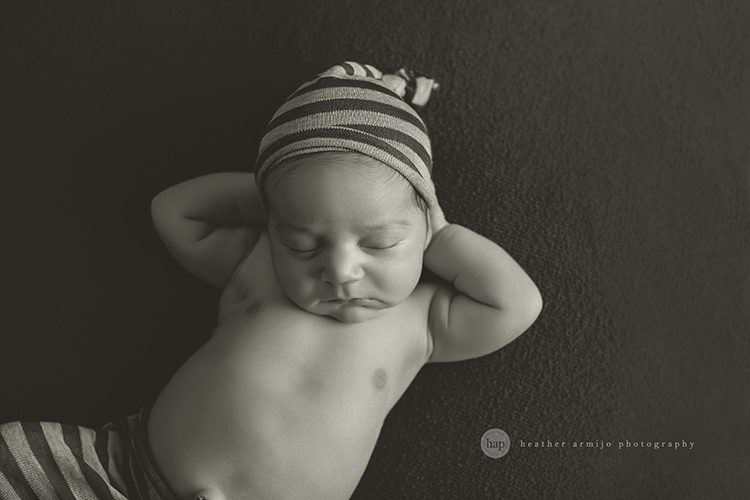 katy texas studio posed newborn baby professional photographer