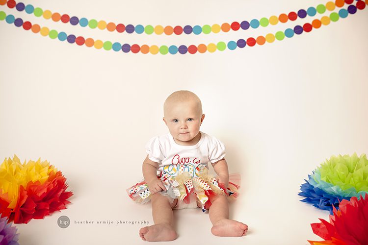 katy texas studio baby first birthday one year cake smash best photographer