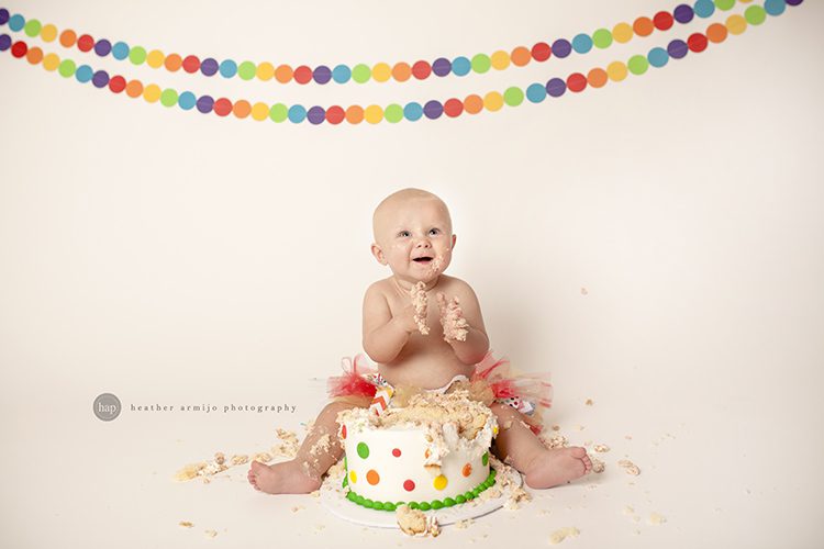katy texas studio baby first birthday one year cake smash best photographer