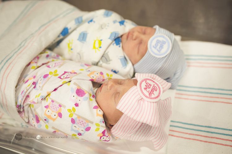 katy richmond sugar land baby newborn hospital fresh 48 twins photographer