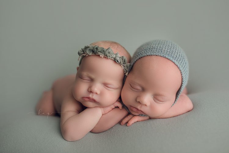 best houston katy texas twins multiples newborn baby studio posed photographer