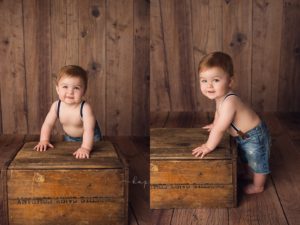 katy houston cake smash first birthday studio baby photographer