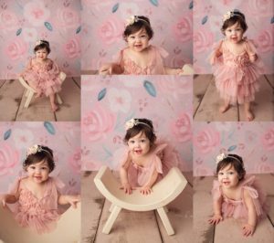 beautiful baby photograph taken in studio in katy texas