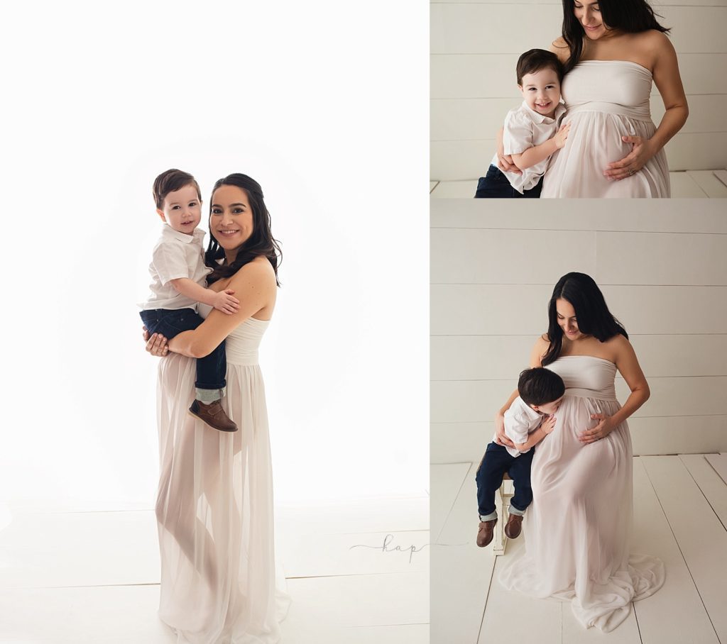 baby becomes a big brother photoshoot