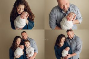 best newborn baby family studio photographer houston