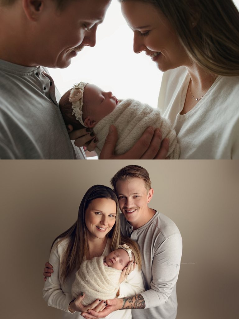 Houston newborn baby posed and photographed professional