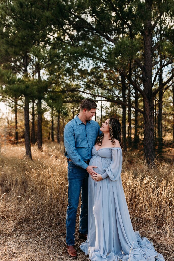 katy houston maternity sunset outdoor pregnancy photo session